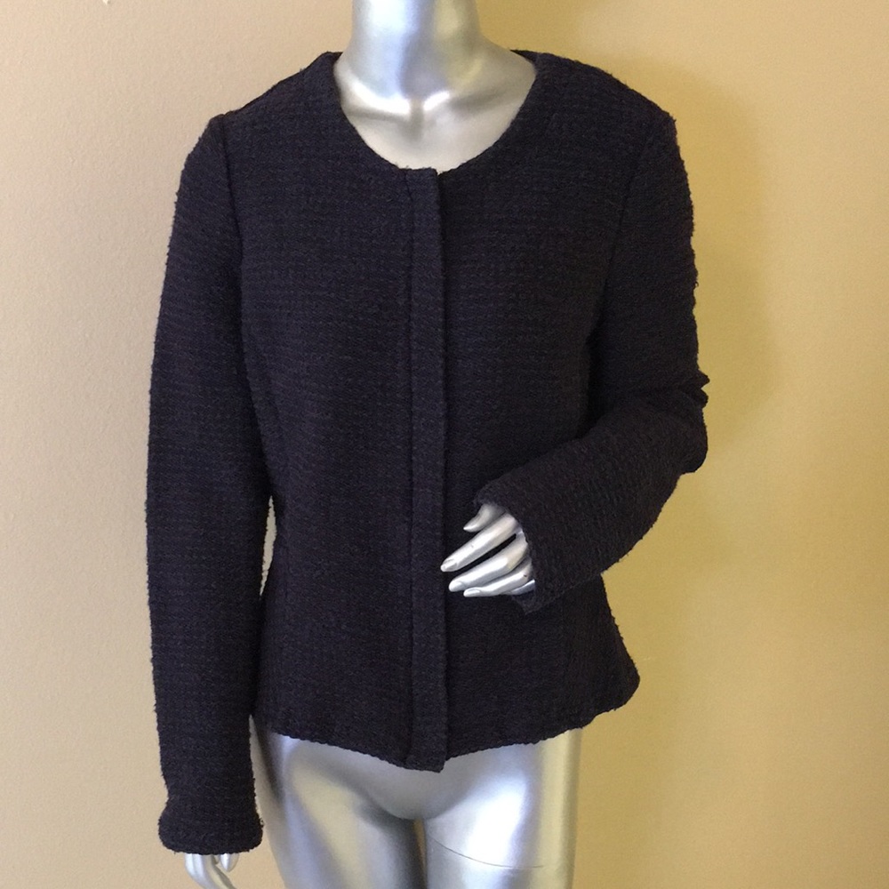 LOFT | Tweed Sweater Jacket Blazer